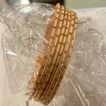 Ladda upp bild till gallerivisning, L Färgglada matta Bangles – Indiska armband 6 för 20 kr
