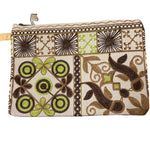 Ladda upp bild till gallerivisning, Broderad handledsväska från Indien – unik färgstark clutch
