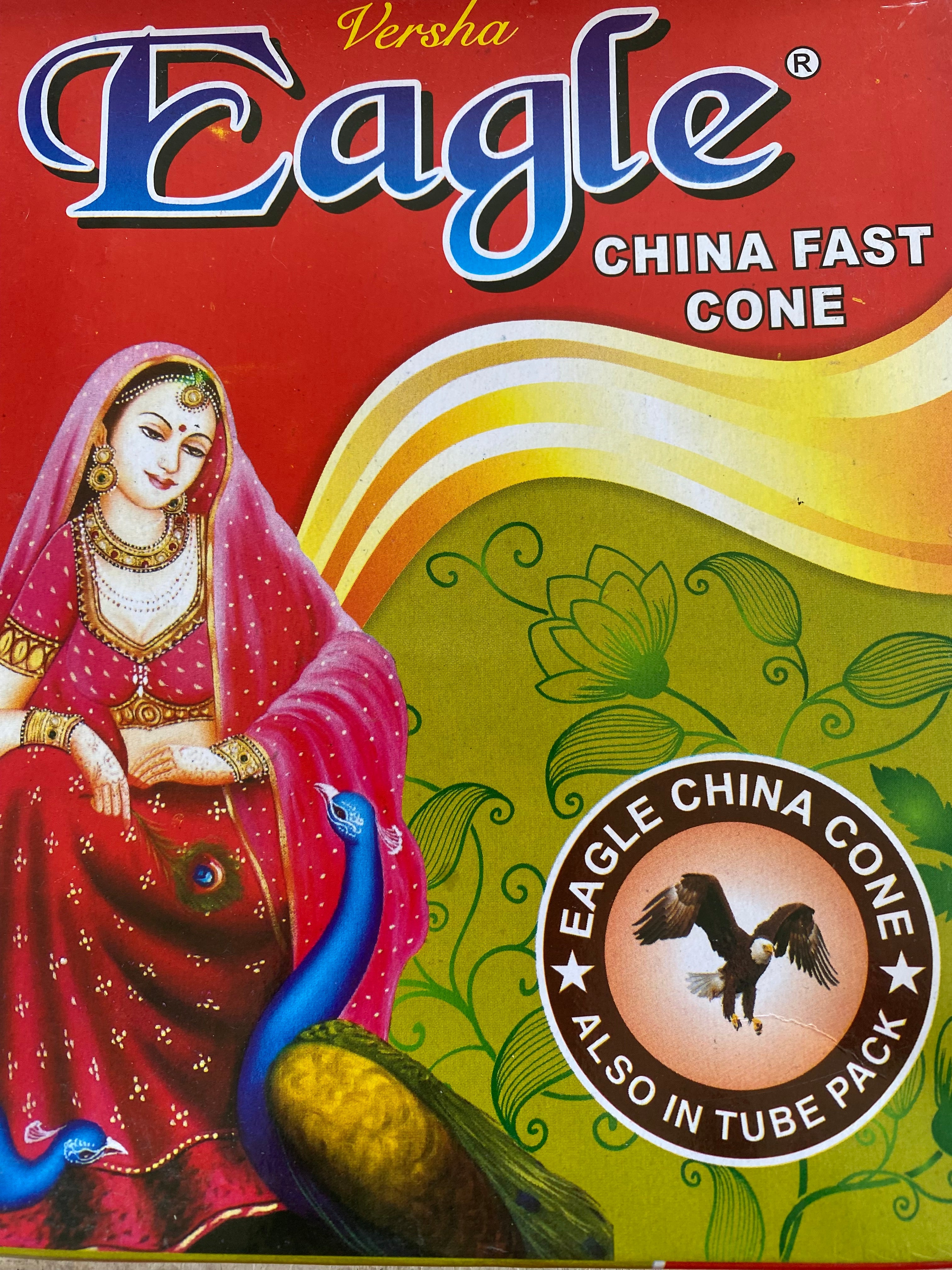 Henna färg röd