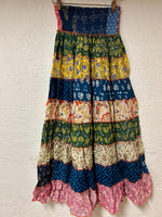 Load image into Gallery viewer, Bohemian ruffled cotton skirt
