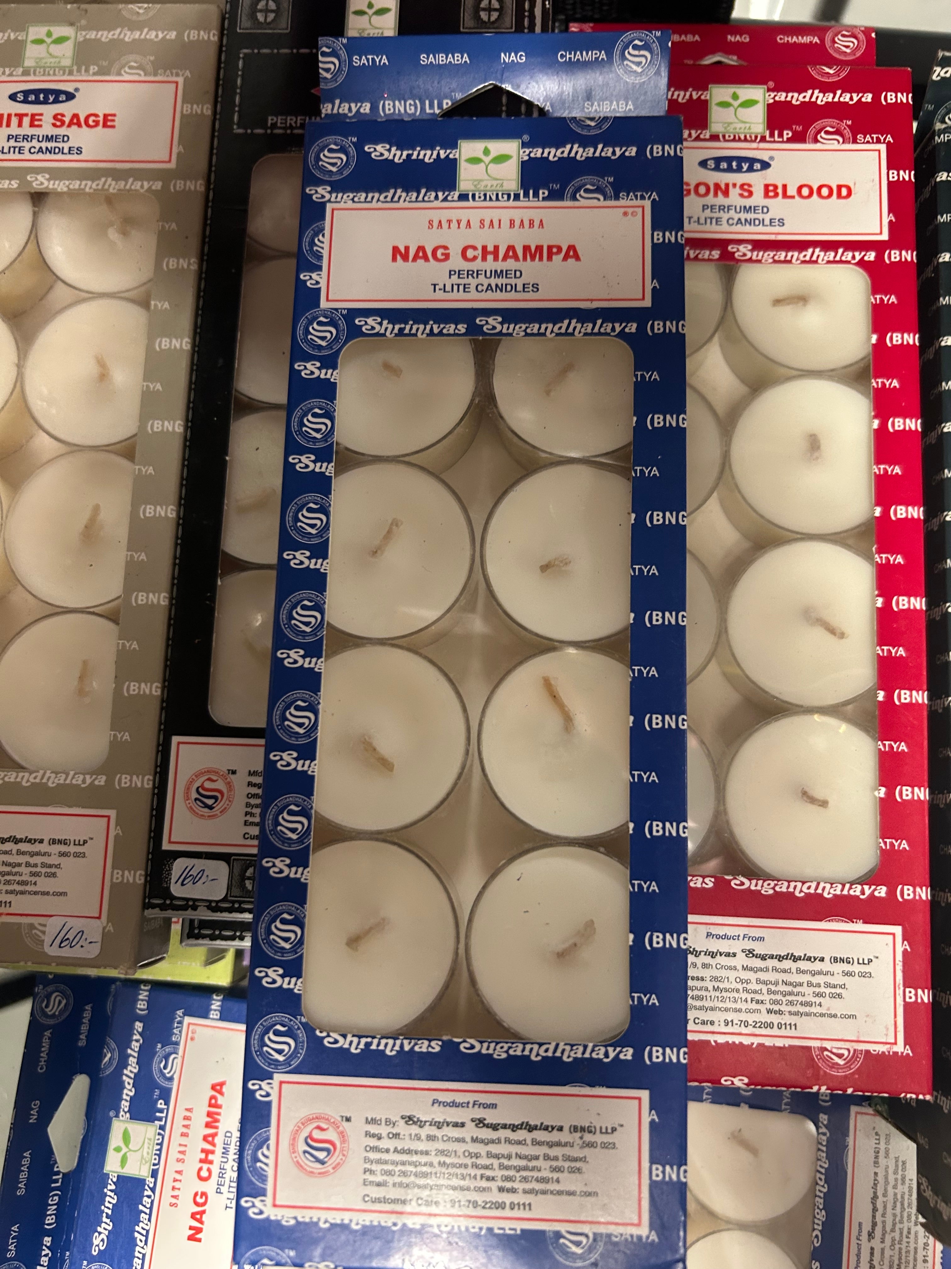 Satya Nag Champa Värmeljus