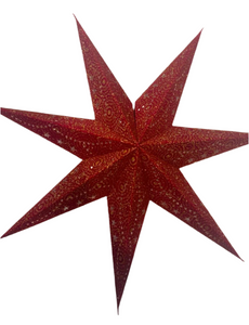 9. Julstjärna 7 spetsar