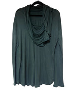 Load image into Gallery viewer, Yoga shirt with hood, long sleeves, no print
