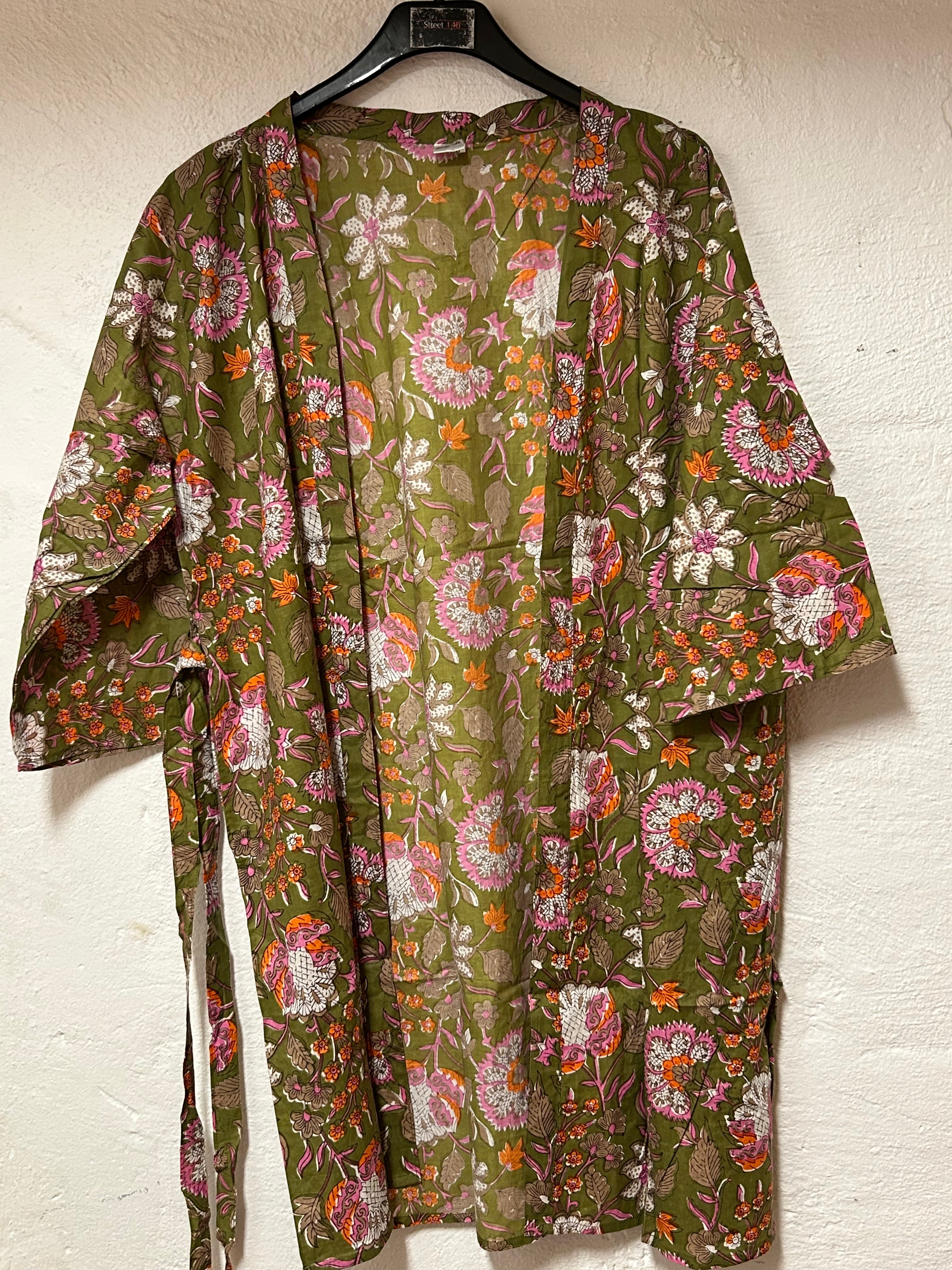 Kimono kort - bomull