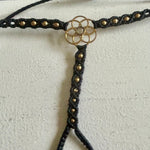 Ladda upp bild till gallerivisning, 4. Flower of Life Handsmyckesarmband i makramé
