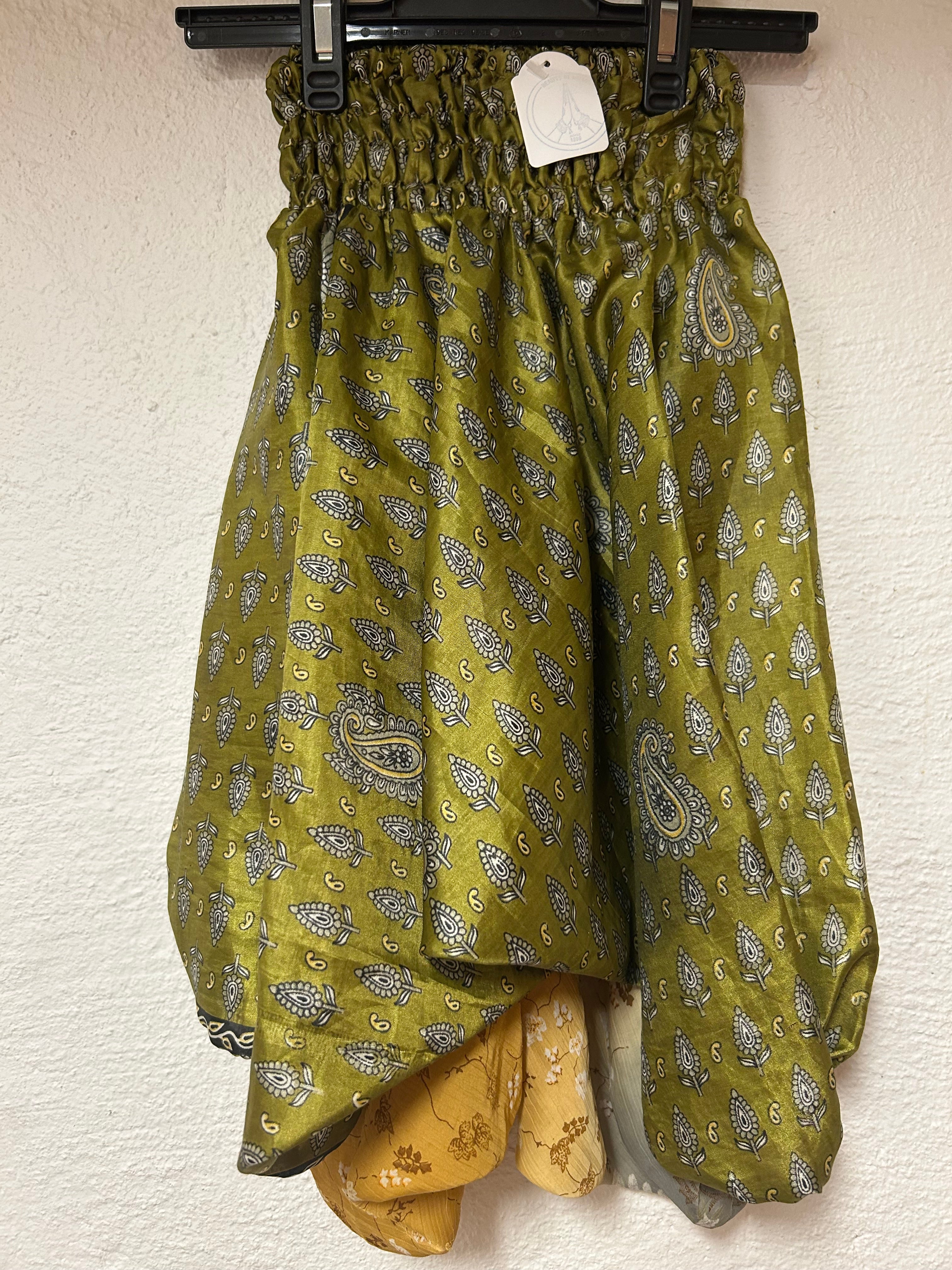 Haremsbyxor barn sari tyg