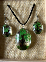 Ladda upp bild till gallerivisning, Tree of life Halsband /örhänge
