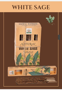 Naturlig Smudge Vit Salvia Rökelse