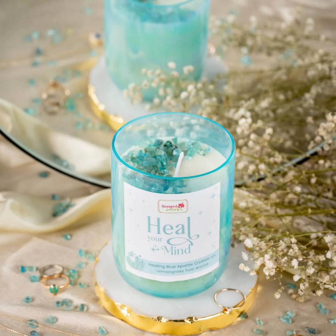 Heal Your Mind – Fokus & Klarhet 
Kristalldoft ljus