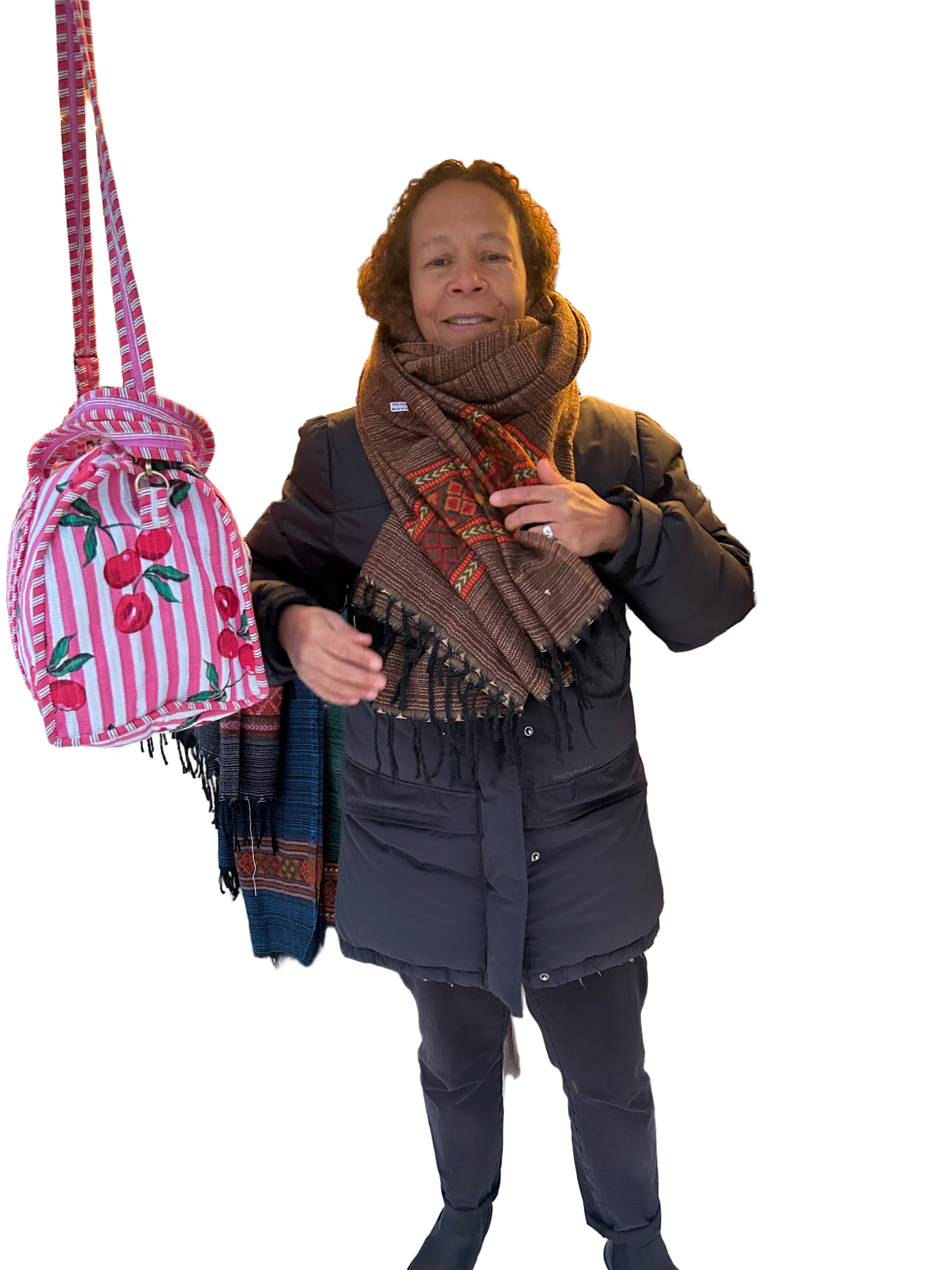 Varm skön Filt/sjal enfärgad