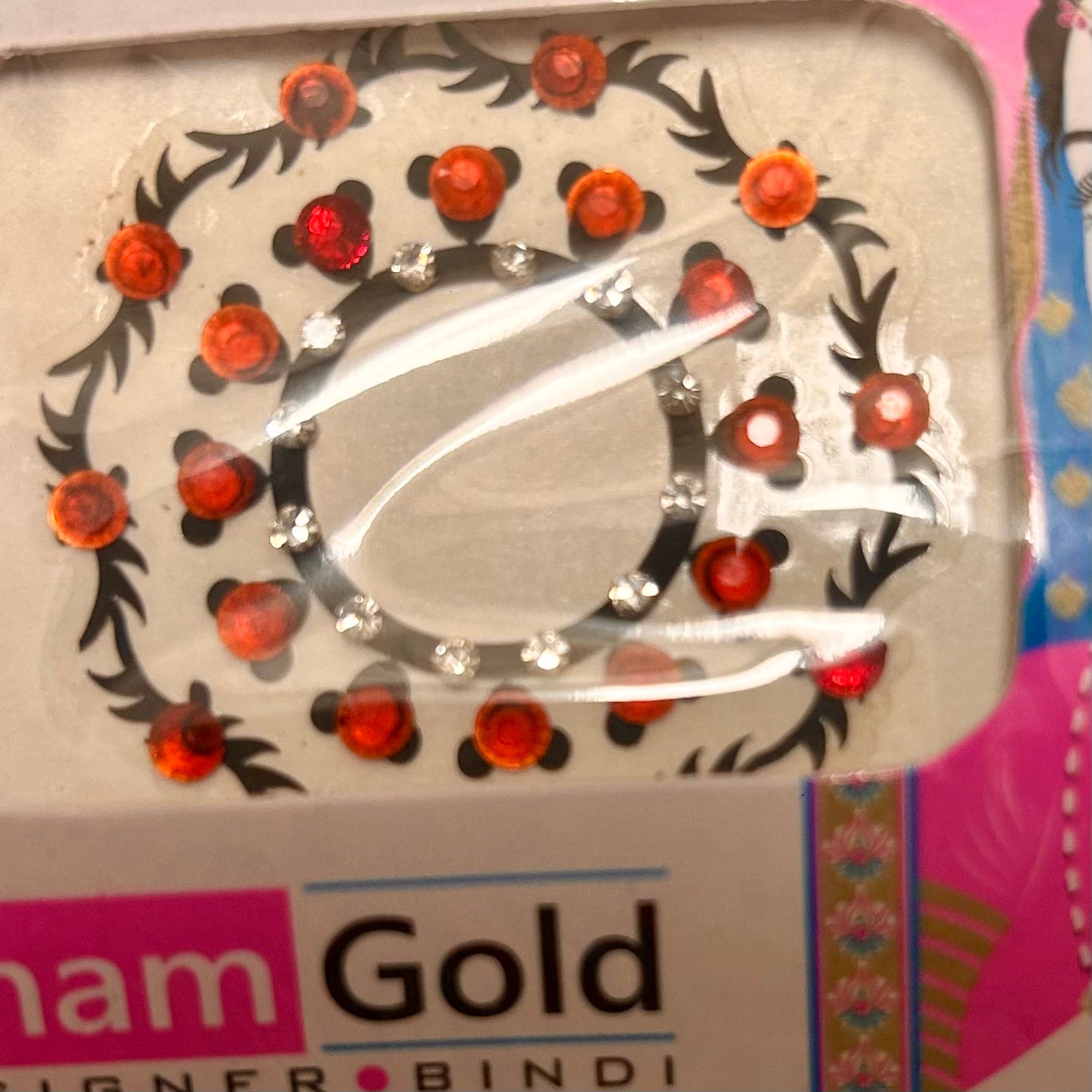 Bindi rund till tex navel/ arm