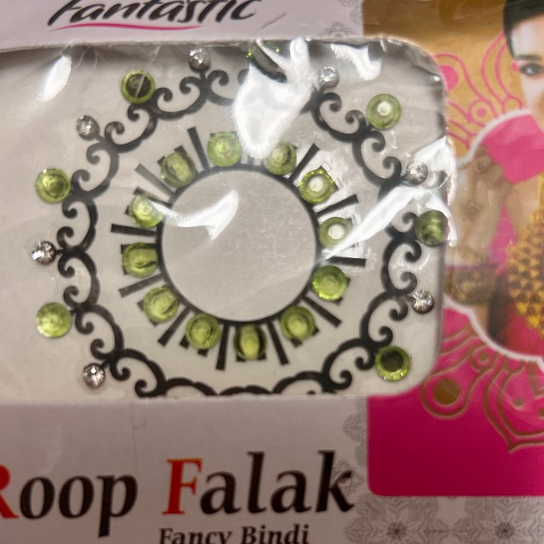 Bindi rund till tex navel/ arm