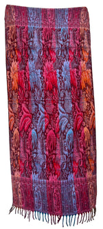 Ladda upp bild till gallerivisning, Varm skön Filt/sjal mönster
