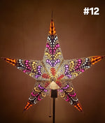 Ladda upp bild till gallerivisning, 12. Julstjärna 5 spetsar
