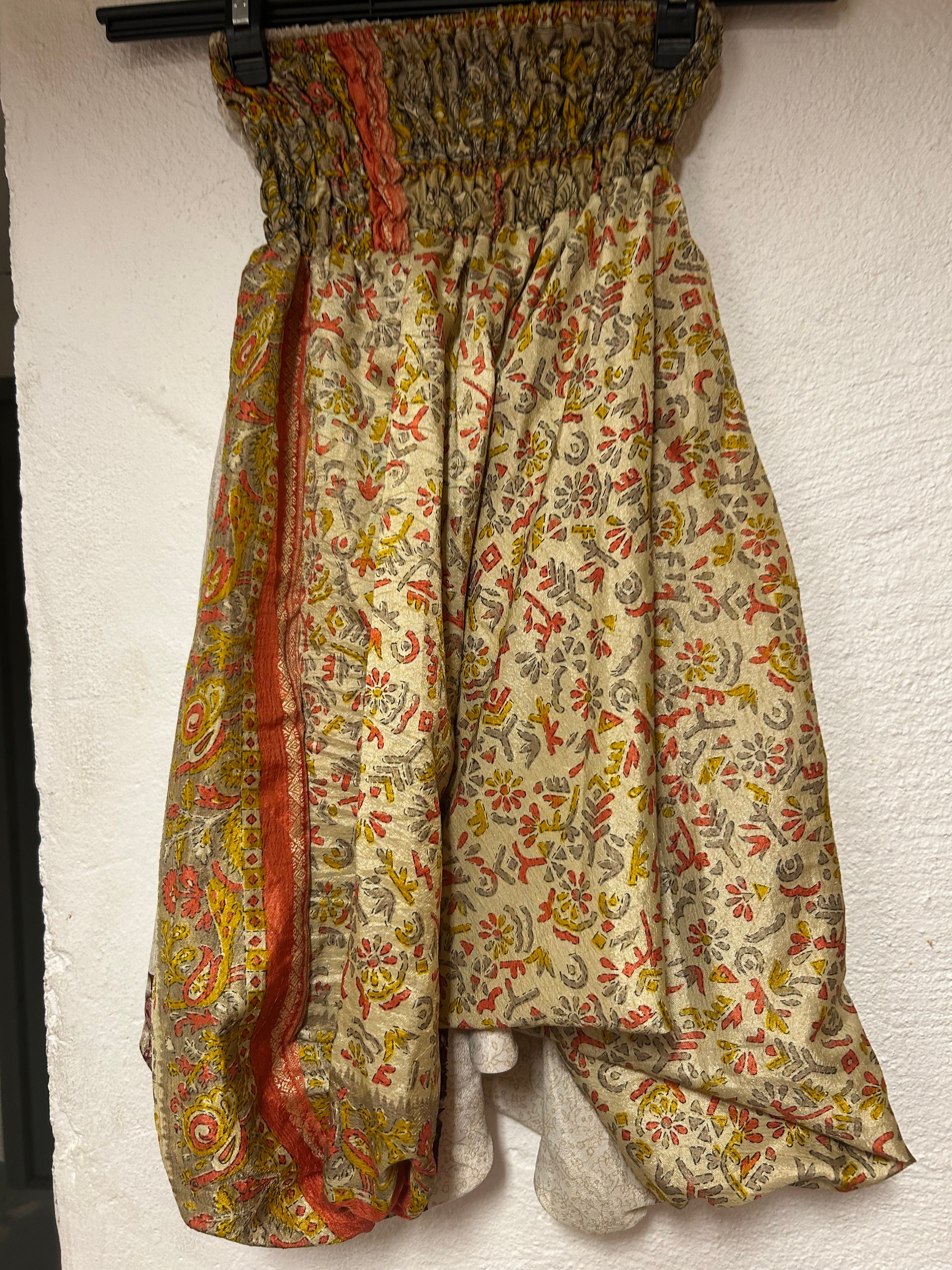 Haremsbyxor barn sari tyg