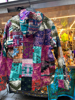 Ladda upp bild till gallerivisning, Akryljacka med fleecefoder och luva
