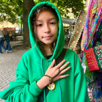 Ladda upp bild till gallerivisning, 1. Flower of Life Handsmyckesarmband i makramé
