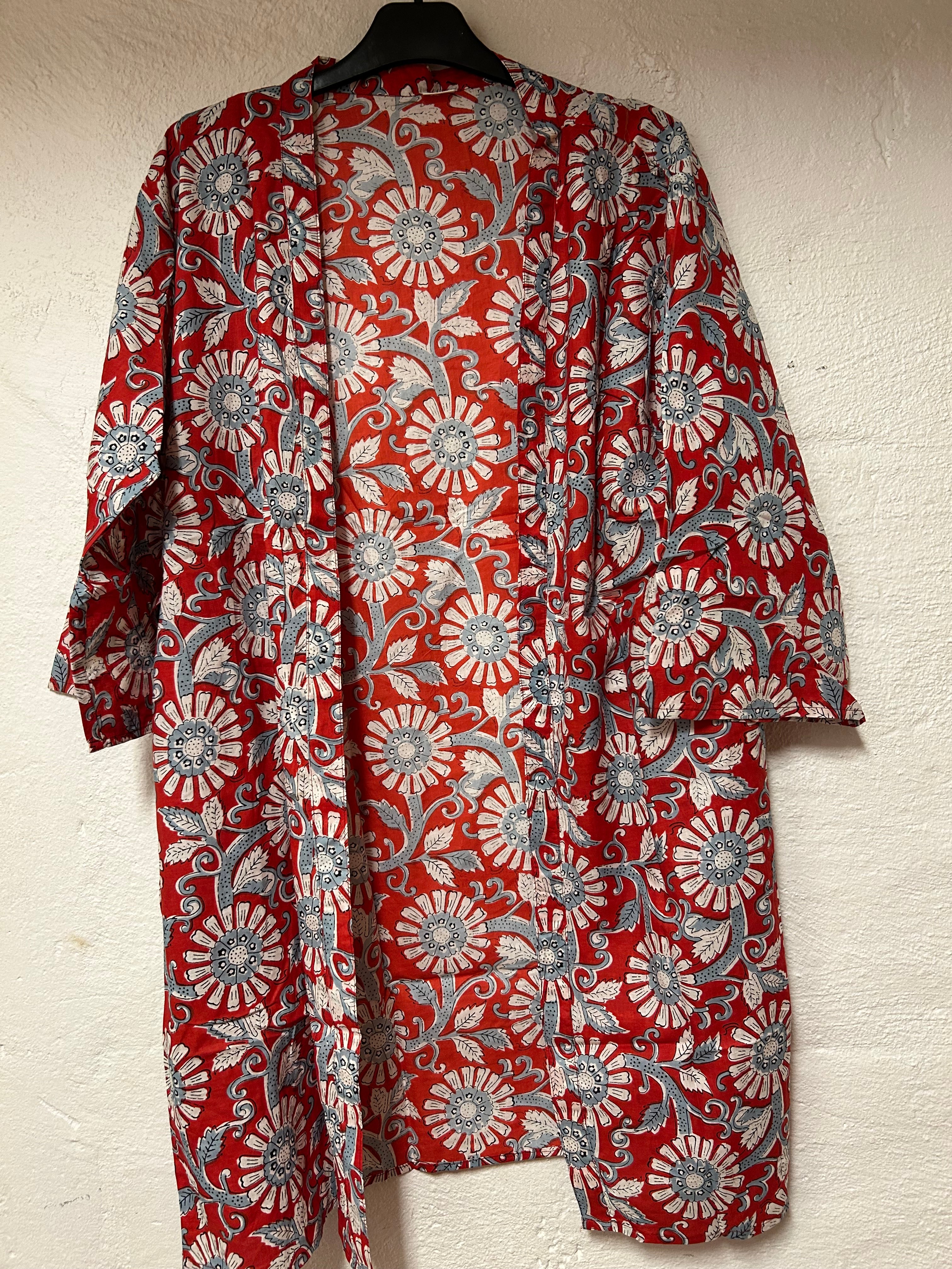 Kimono kort - bomull