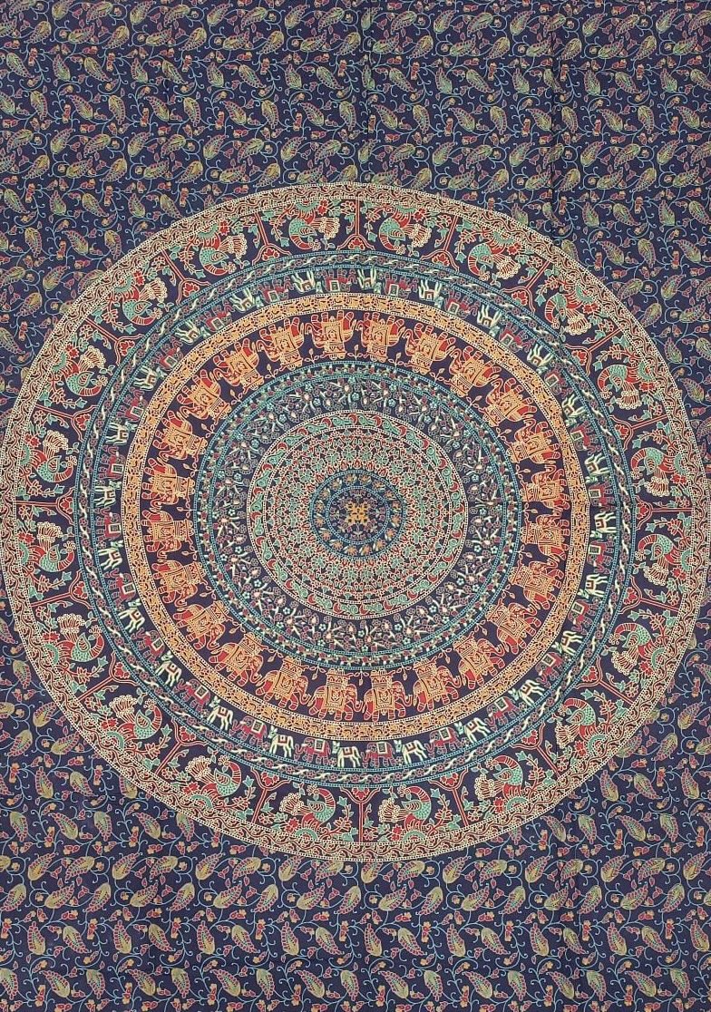 Bedsheet indisk Mandala