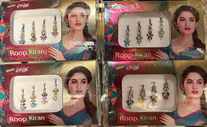 Bindi färg/ strass skimrande
