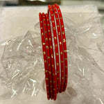 Ladda upp bild till gallerivisning, L Färgglada matta Bangles – Indiska armband 6 för 20 kr
