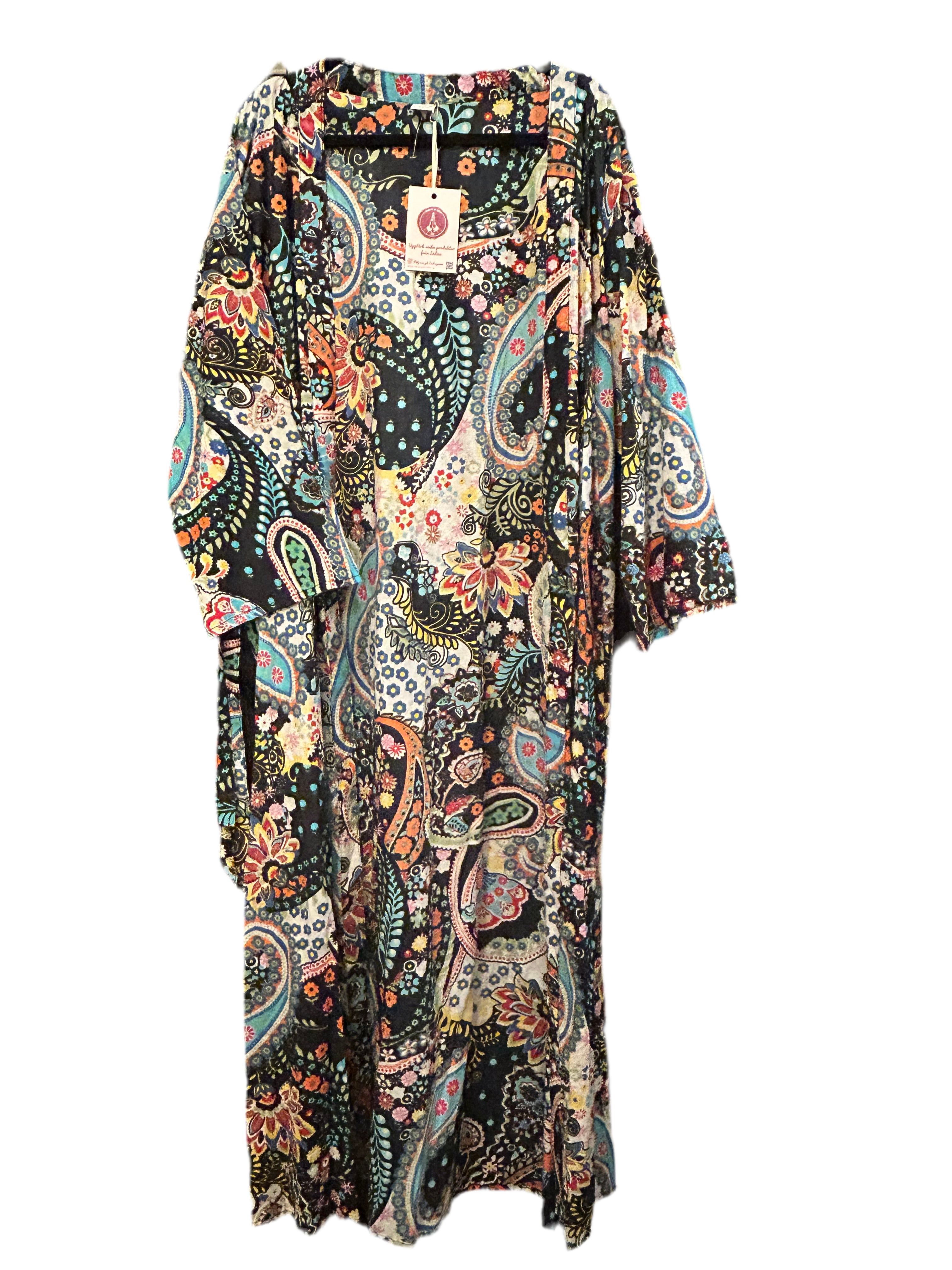 Kimono lång - bomull