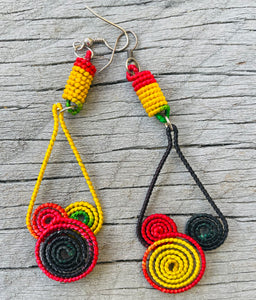 Rastafari örhängen