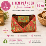 Ladda upp bild till gallerivisning, Liten indisk plånbok – unik &amp; färgglad
