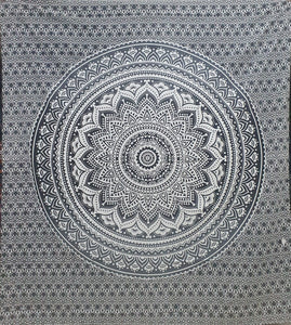 6. Bedsheet Mandala grå