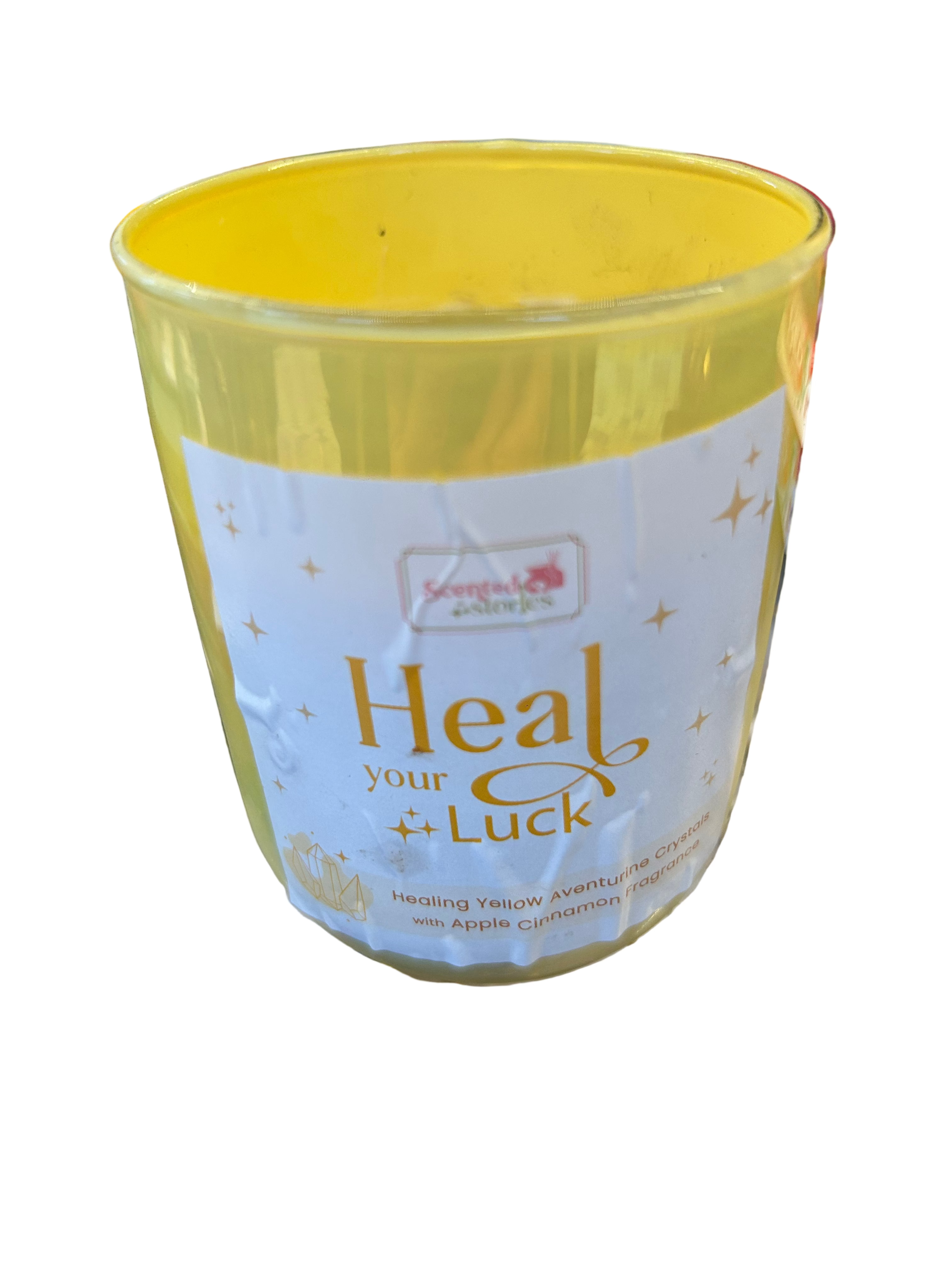 Heal Your Luck – Lycka & Framgång 
Kristalldoft ljus