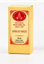 Load image into Gallery viewer, African Violet parfymolja 10 ml – ljusgul ask | Beauty of India

