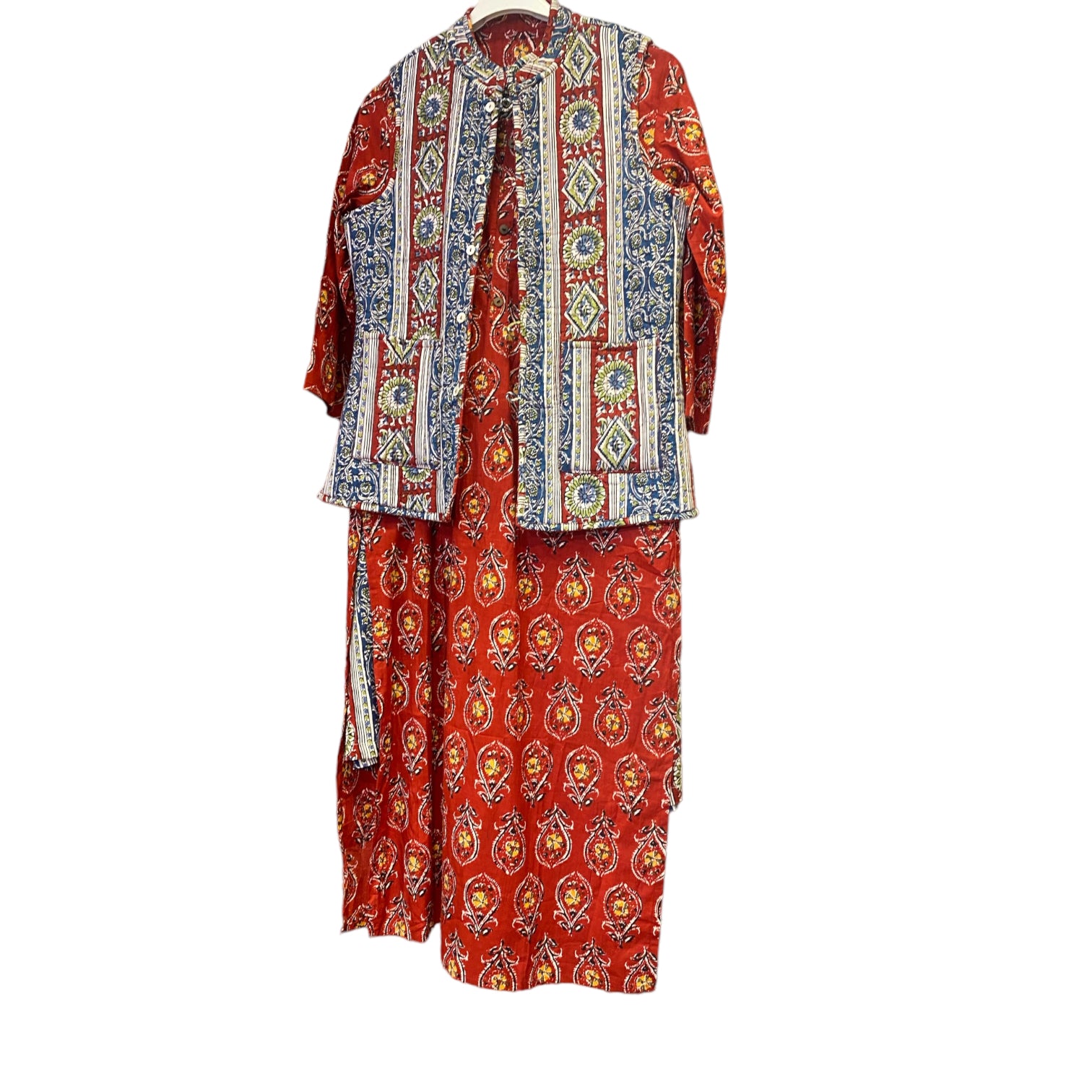 Indisk dam klänning- Slavar kamis
