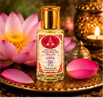 Load image into Gallery viewer, Lotus parfymolja 10 ml – inspirationsbild med lotusblomma | Beauty of India
