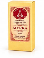 Load image into Gallery viewer, Myrra (Myrrh) parfymolja 10 ml – förpackning | Beauty of India
