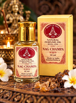 Load image into Gallery viewer, Nag Champa parfymolja 10 ml – indisk inspirationsbild | Beauty of India
