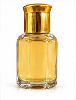 Load image into Gallery viewer, Nag Champa parfymolja 10 ml – flaska bakifrån på vit bakgrund | Beauty of India
