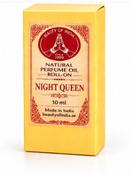 Load image into Gallery viewer, Night Queen parfymolja 10 ml – ljusgul förpackningsask | Beauty of India
