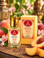 Load image into Gallery viewer, Peach parfymolja 10 ml – inspirationsbild med persikor | Beauty of India
