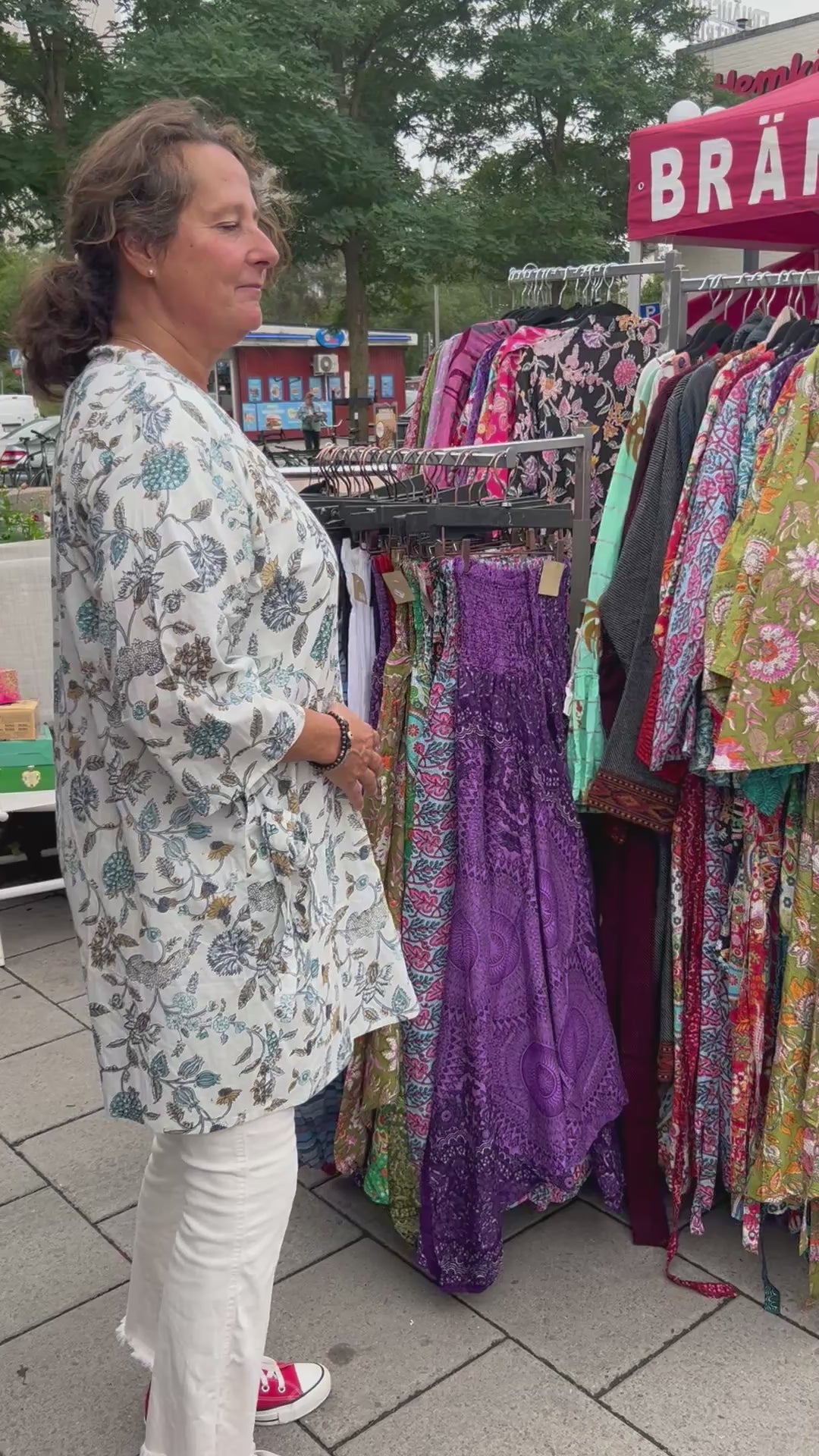 Kimono kort - bomull