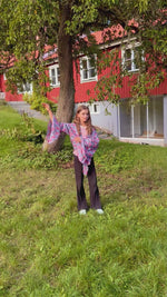 Load and play video in Gallery viewer, Tie blouse cotton
