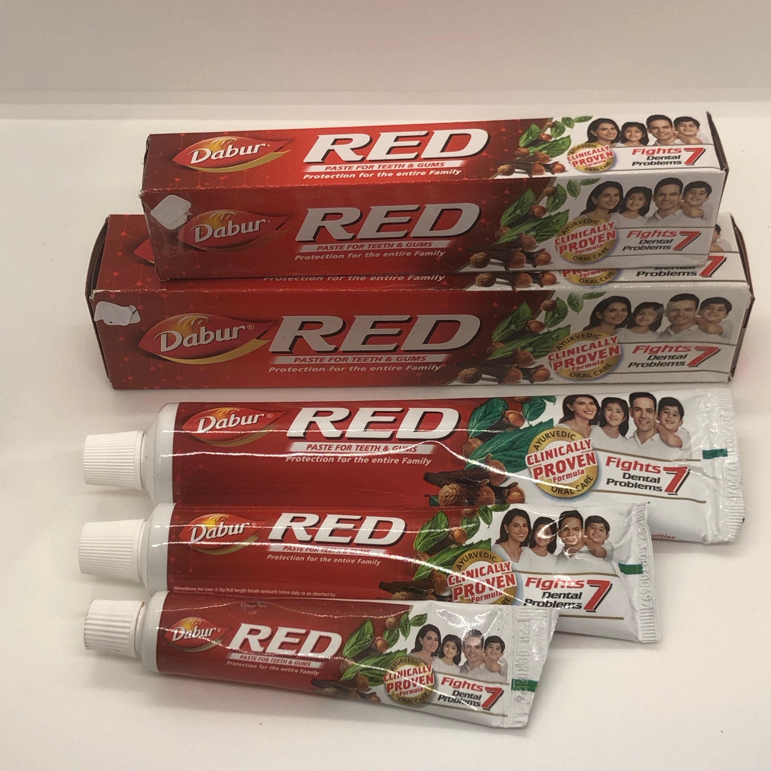 Tandkräm Red - en stark smak upplevelse