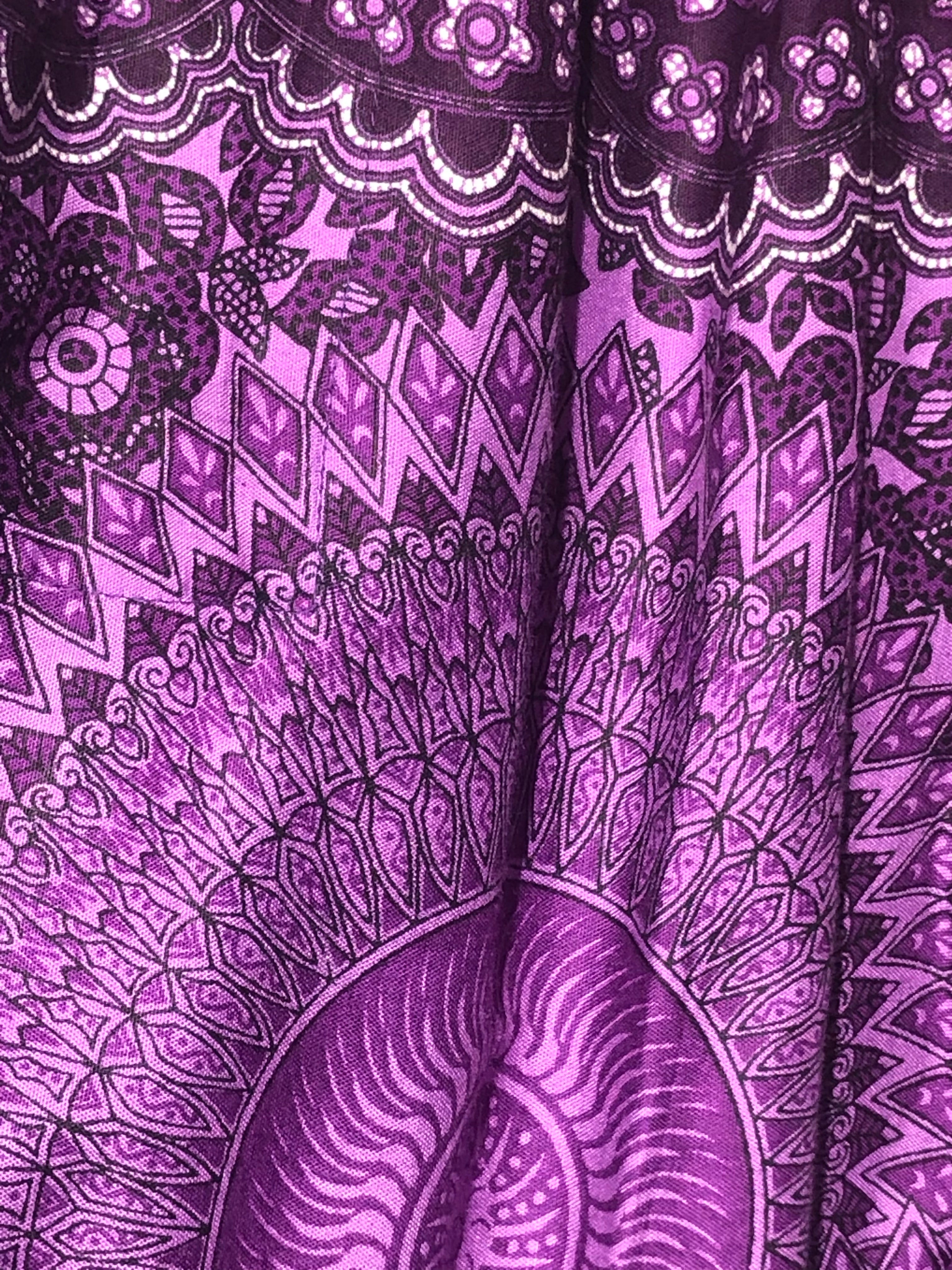 Mandala Byxor raka viskos X-långa