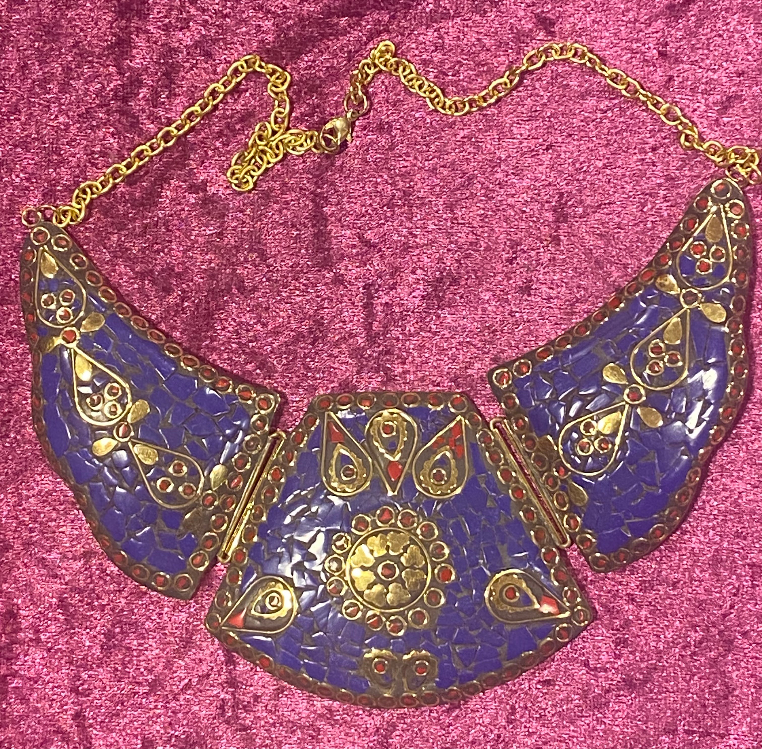 Tibetan jewelry Halsband