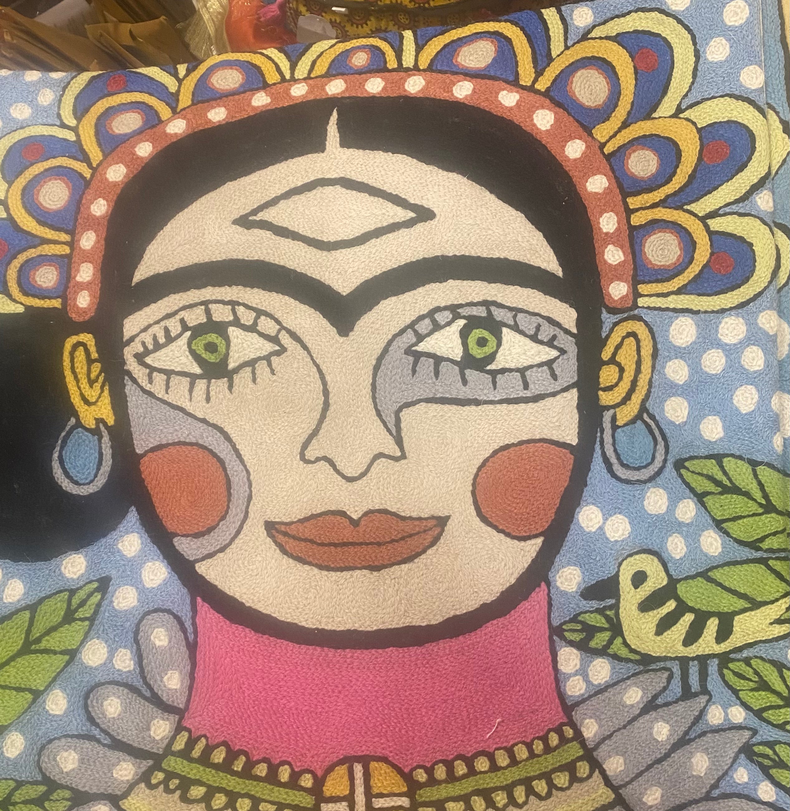 3. Frida Kahlo Kuddfodral.