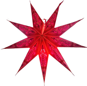 Julstjärna himmelsk rosa