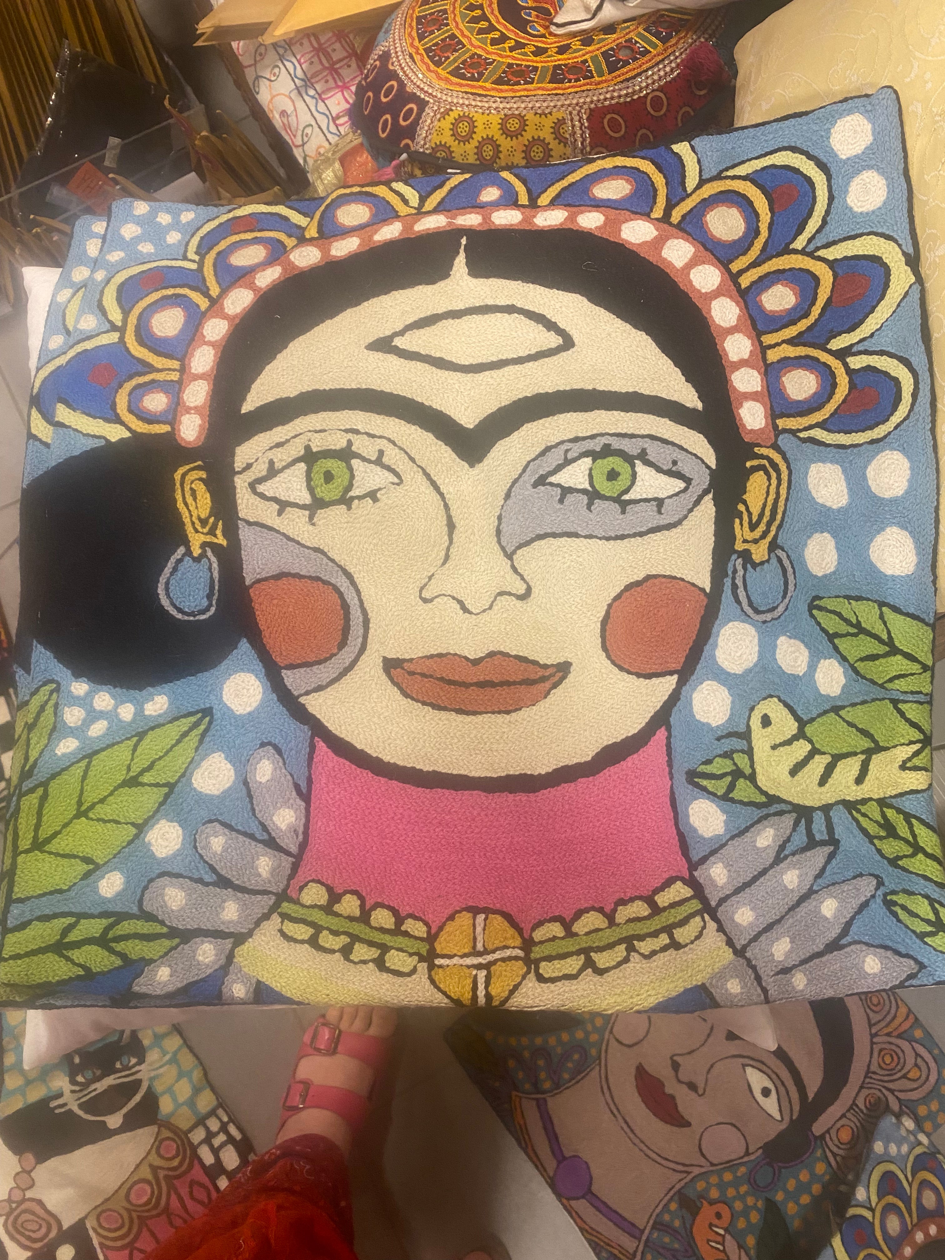 3. Frida Kahlo Kuddfodral.