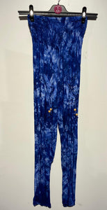 Batik byxor med bred resår